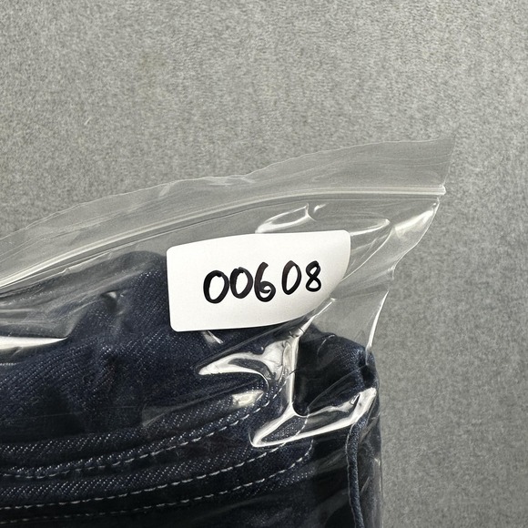 FUBU Jeans Womes 11 12 Blue Denim Straight Leg Classic Logo Pockets Hip-Hop Y2K - Picture 11 of 11